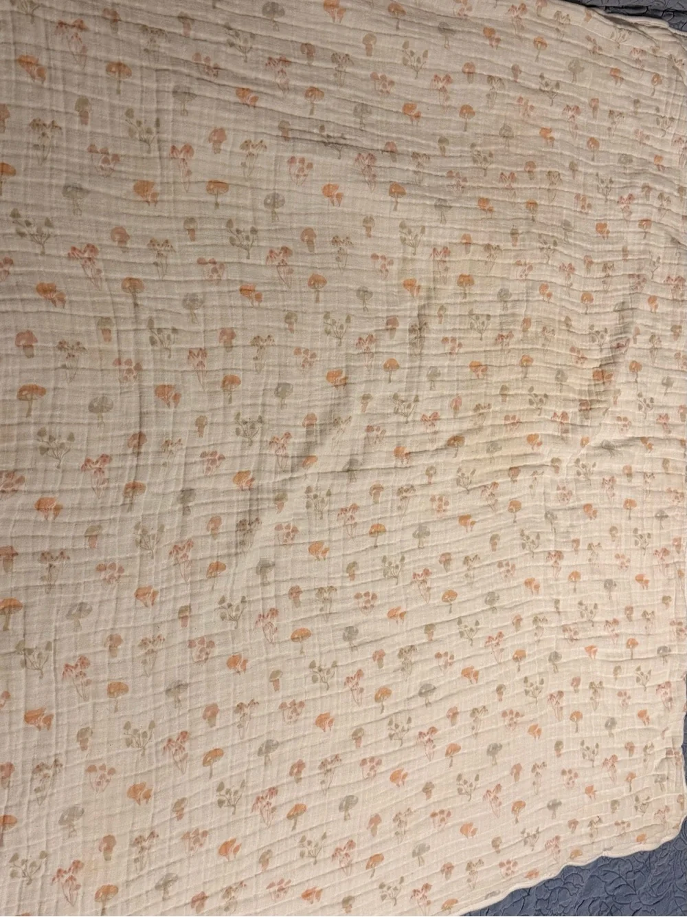 aden + anais girls dream blanket with Yellow & Pink Floral Print